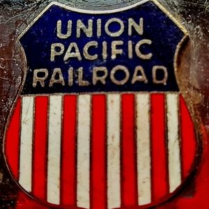 Union Pacific Railroad belt buckle. Will shine and buff upon request